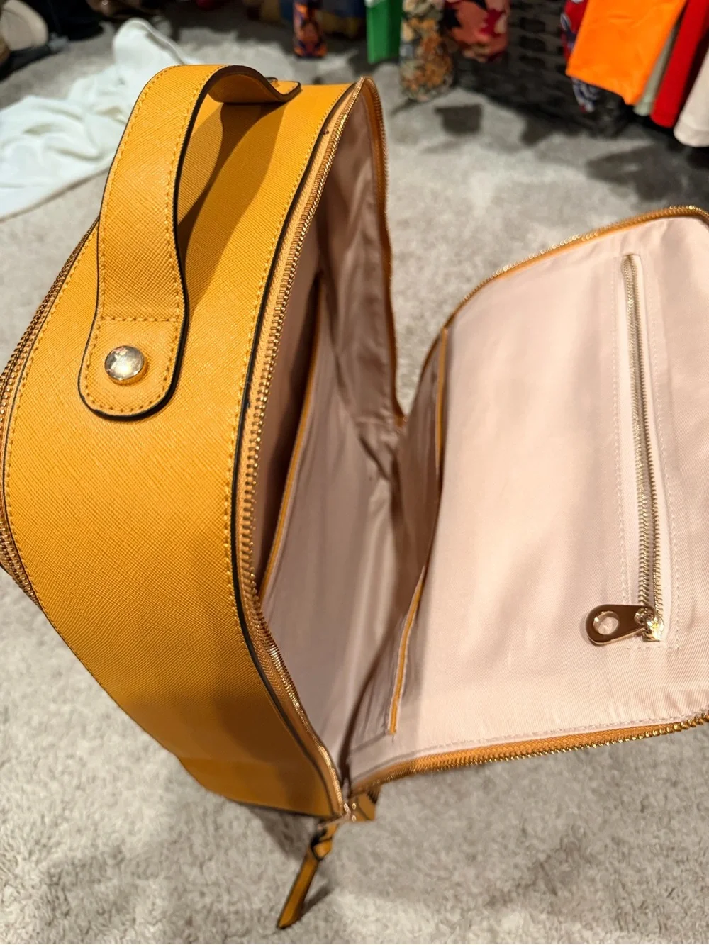 CALPAK laptop backpack Mustard - Designer Style